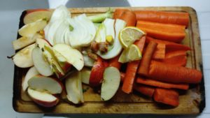 Jus carottes fenouil pommes