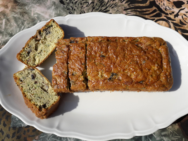 cake courgettes et amandes